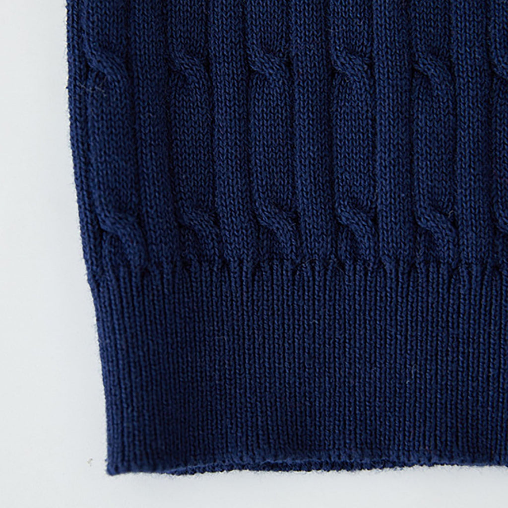 NIEWTR Girls Crewneck Cardigan Long Sleeve Children Button Cotton Sweater Sweaters for Little Girls Cardigan Sweater，7-8 Years，Blue