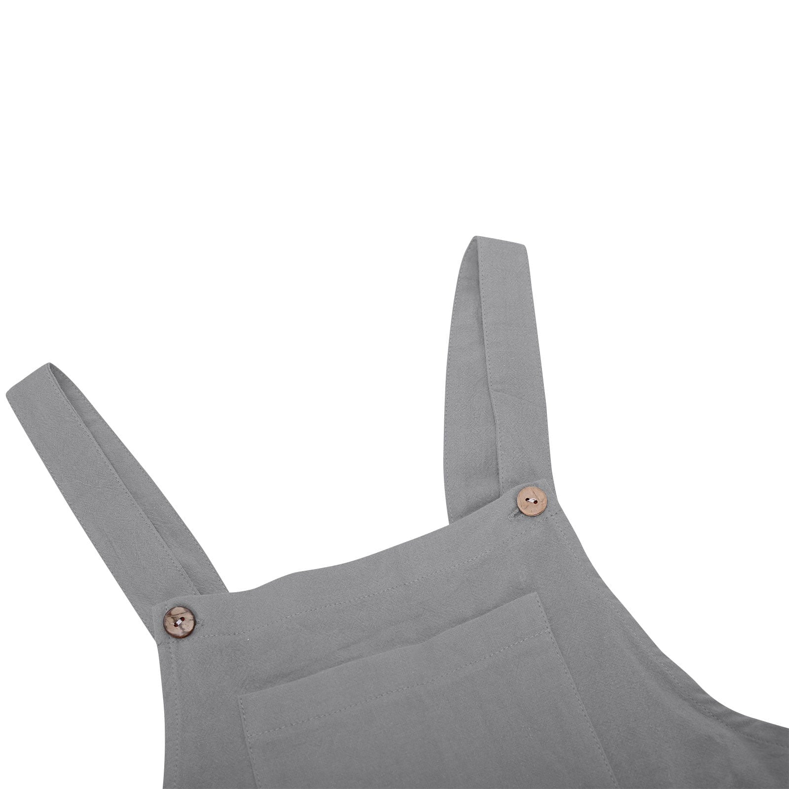 MEZZALL Girls Summer Sleeveless Wide Leg Jumpsuit Casual Solid Color Romper With Pockets Loose Fit Overalls For Toddler Kids Lovely Dailywear, Grey, 13-14 Years