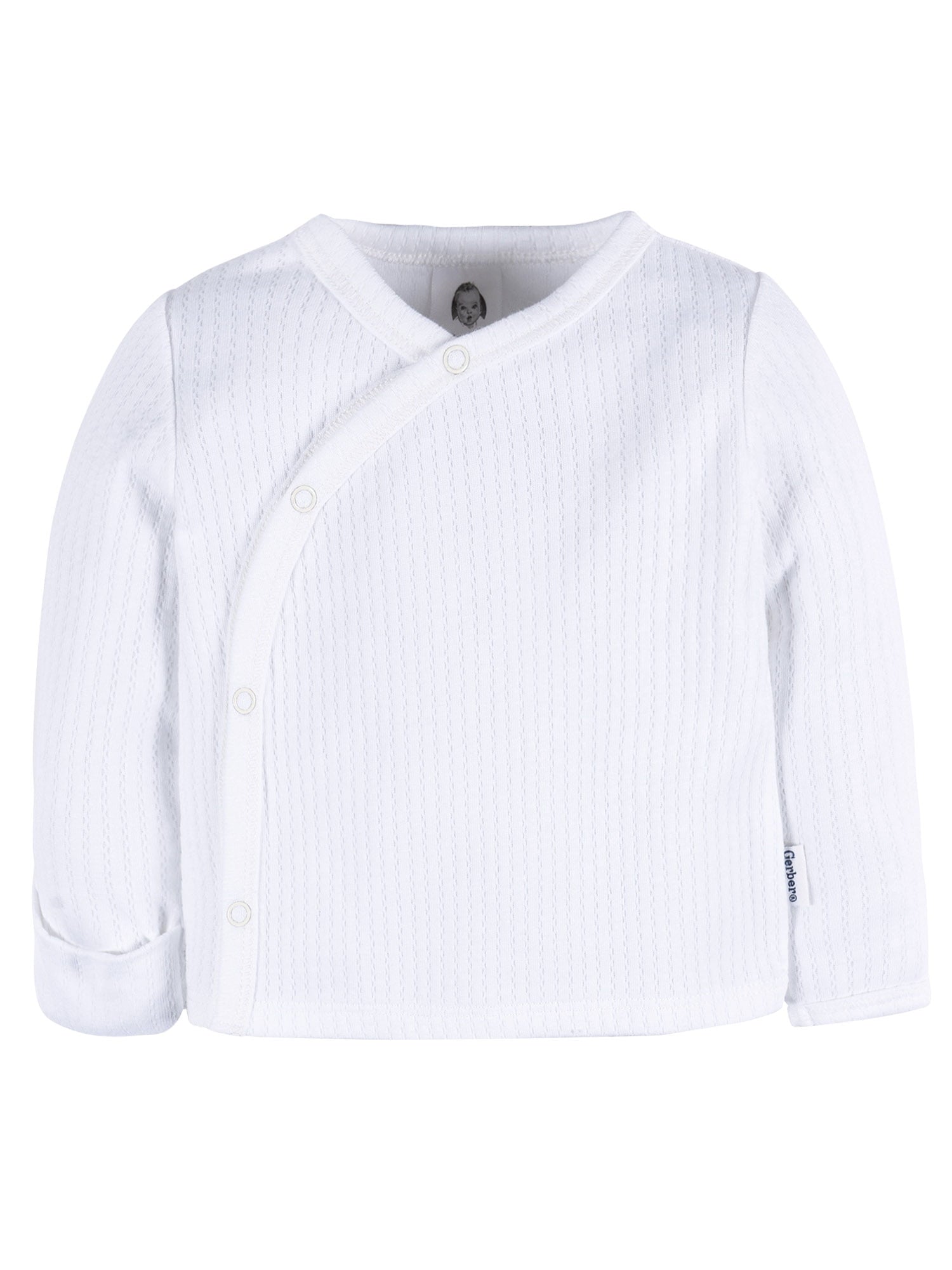 Gerber Baby Neutral White Take Me Home Outfit Set, 3-Piece, Sizes Preemie - 0/3 Months