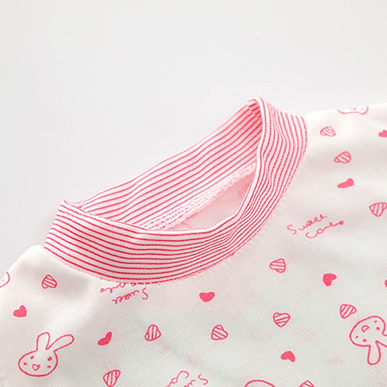 Caqnni 8PCS Layette Gift Sets 0-3M Baby Boy s Girl Boy Suit Outfit Sets One Size Clothes Set to 0-3M Layette Gift Set Shower Gift Set (A03-Pink)