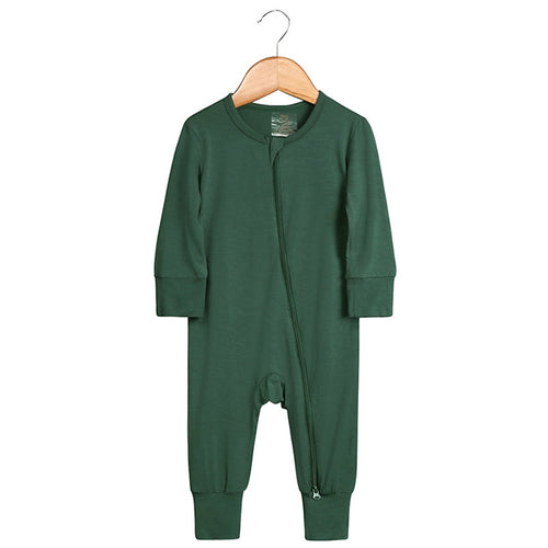 BJUTIR Baby Boy Bodysuits Baby Cotton Rompers Footless Pajamas Zipper Long Sleeve Sleeper Jumpsuit For 6-12 Months