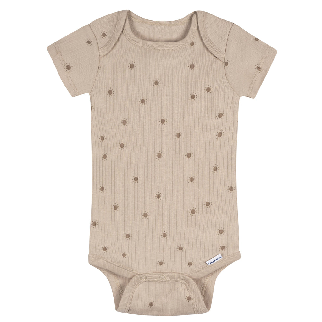 Gerber Baby Neutral 5-Piece Bodysuits & Pants Set Safari , Sizes (Newborn - 9 Months)
