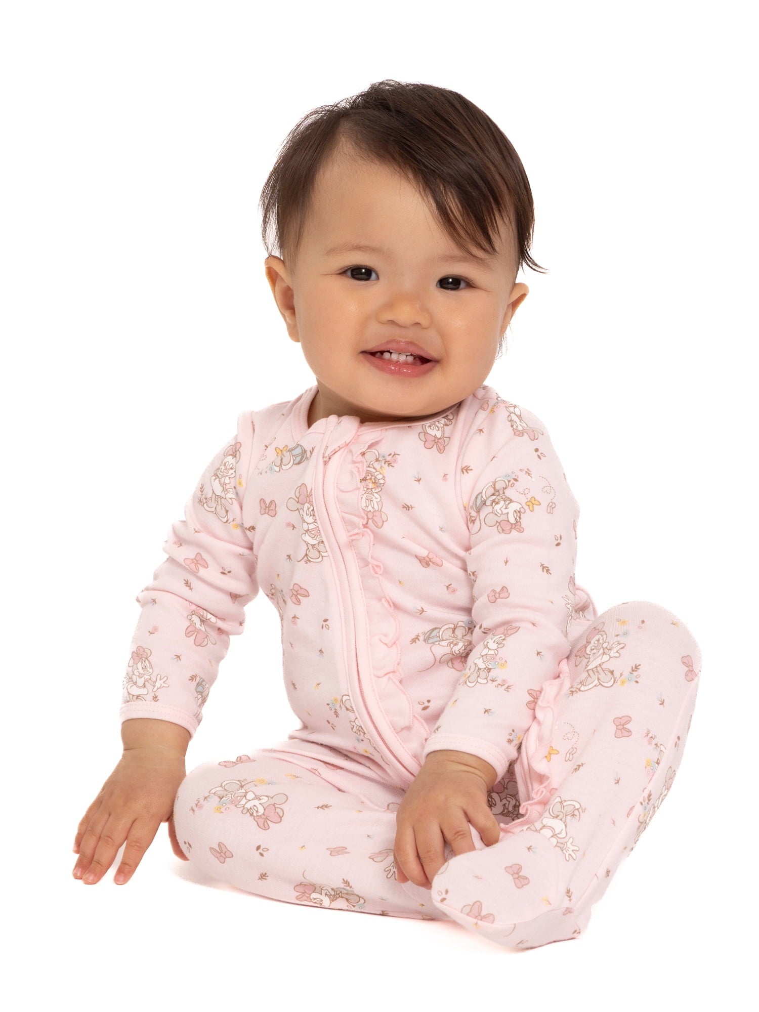 Disney Baby Wishes and Dreams Character Infant Baby Footed Sleep N Play, Sizes Preemie-6/9 Months