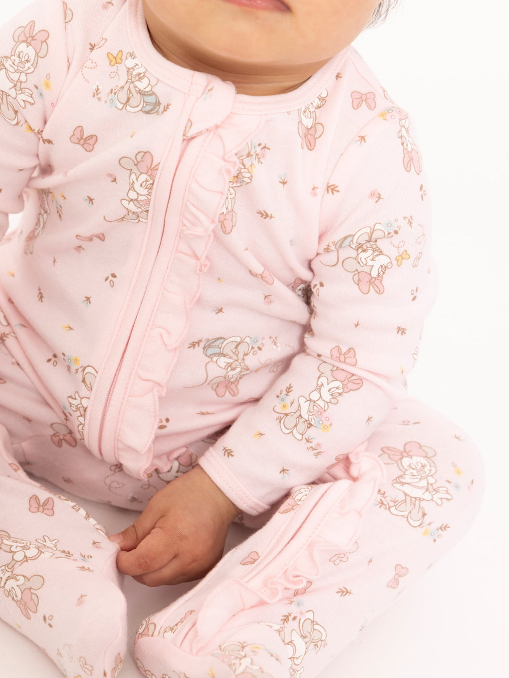 Disney Baby Wishes and Dreams Character Infant Baby Footed Sleep N Play, Sizes Preemie-6/9 Months