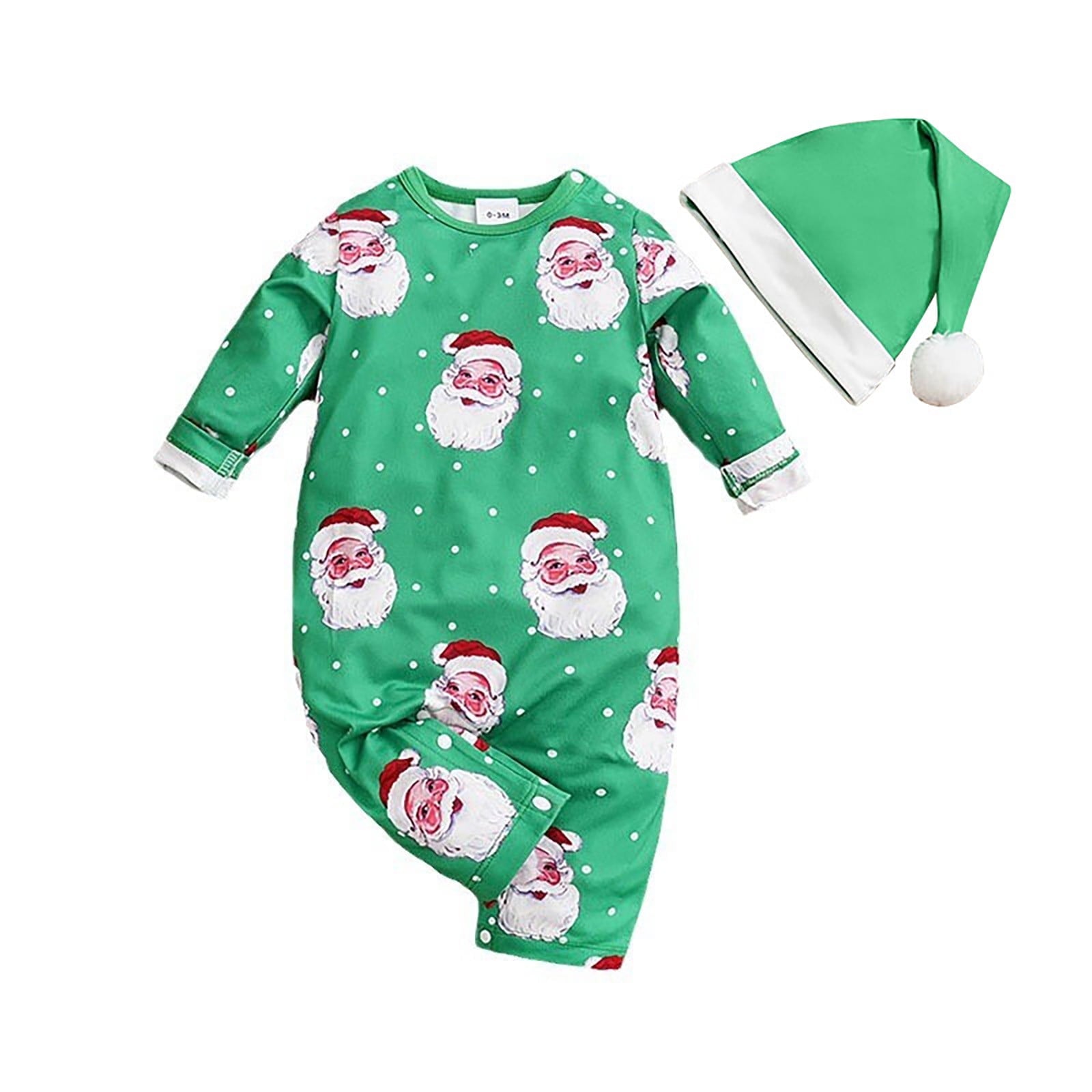 BJUTIR Baby Boy Bodysuits Baby Cotton Rompers Footless Pajamas Zipper Long Sleeve Sleeper Jumpsuit For 6-12 Months