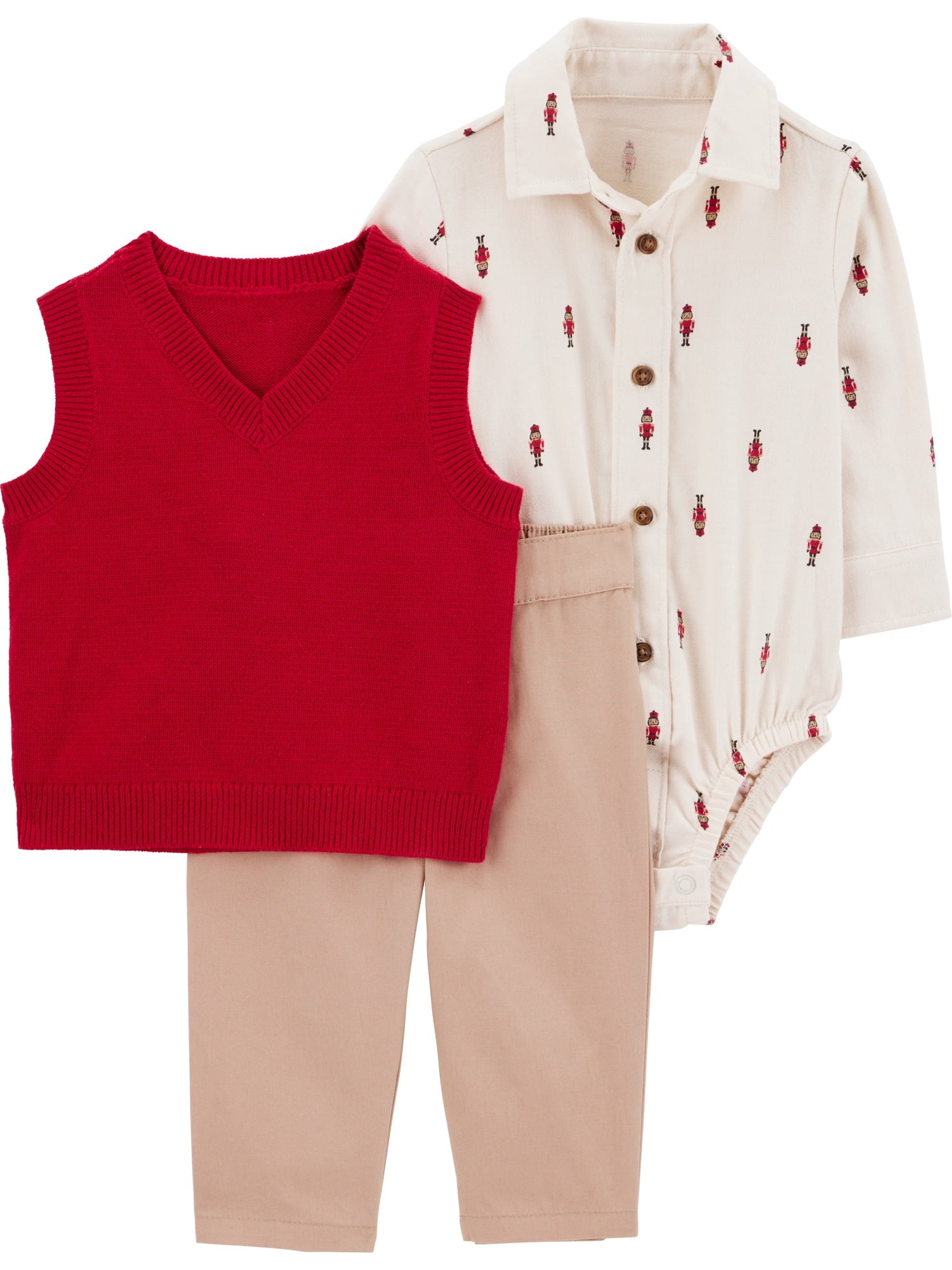 Carter's Child of Mine Baby and Toddler Outfit Set, 3-Piece, Sizes 0/3-24 Months