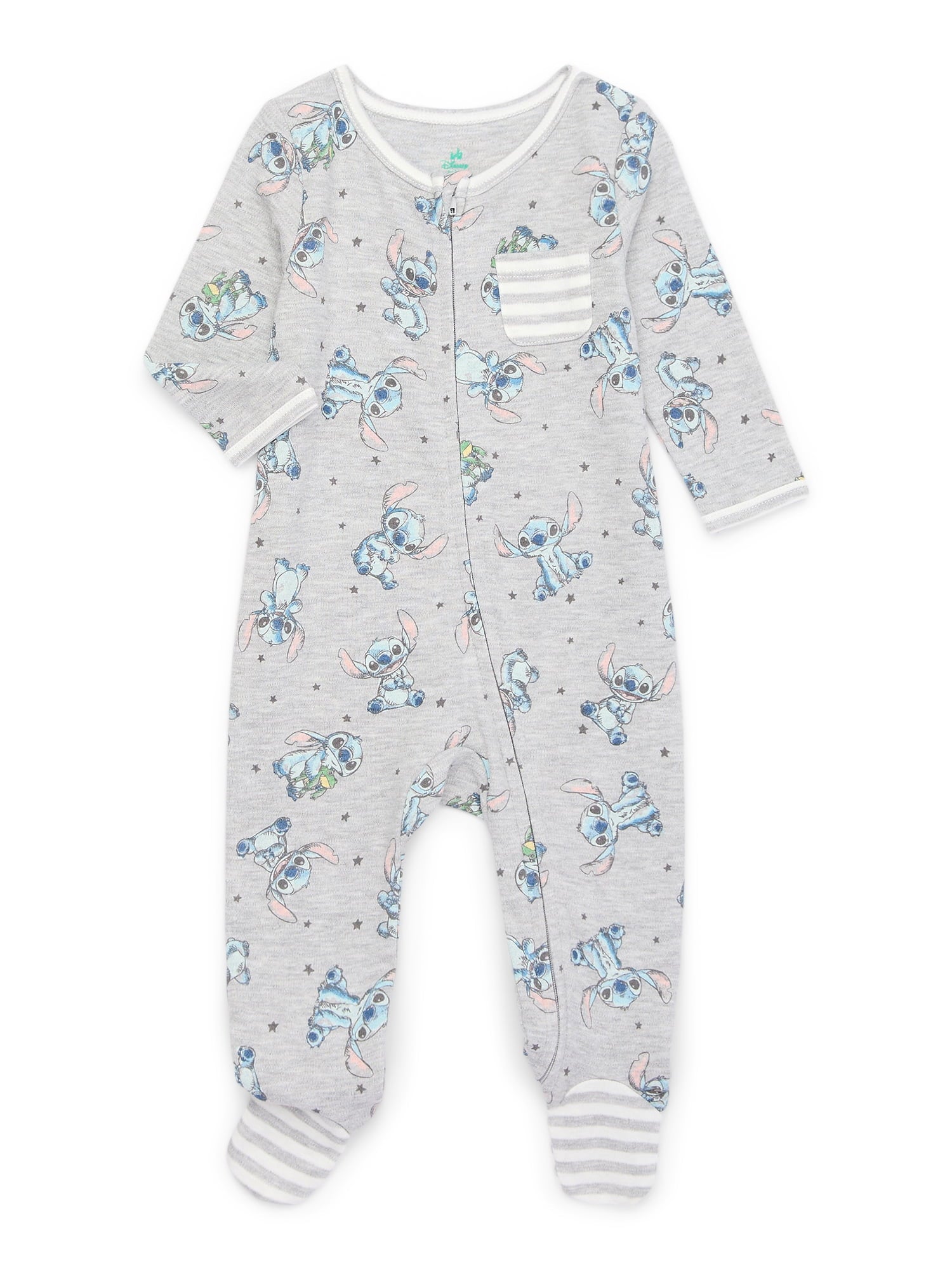 Disney Baby Wishes and Dreams Character Infant Baby Footed Sleep N Play, Sizes Preemie-6/9 Months