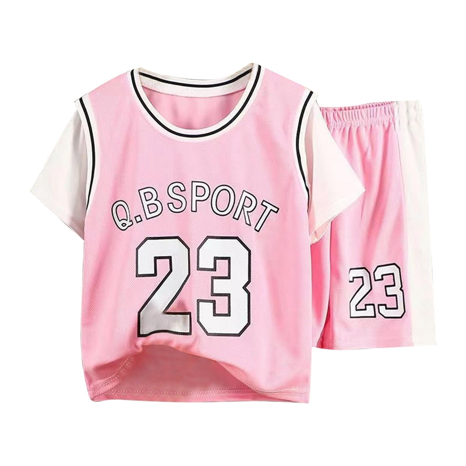 Toddler Basketball Jerseys for Kids Toddler Basketball Jersey Uniform For Boys Summer Sleeveless Mesh Breathable Quick Dry Activewear Black 2-3 Years