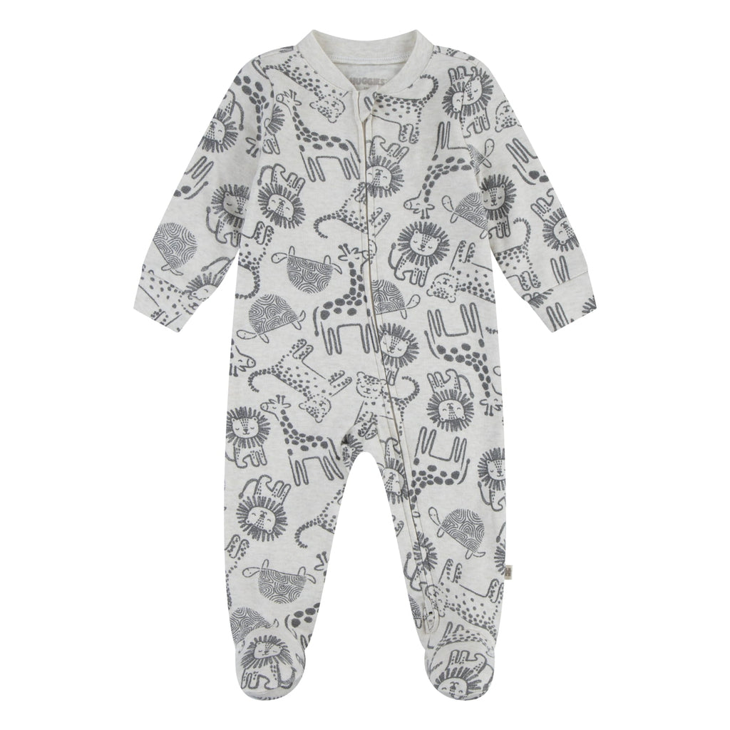Huggies Baby Boys Footed Coveralls, Sizes NB-9M