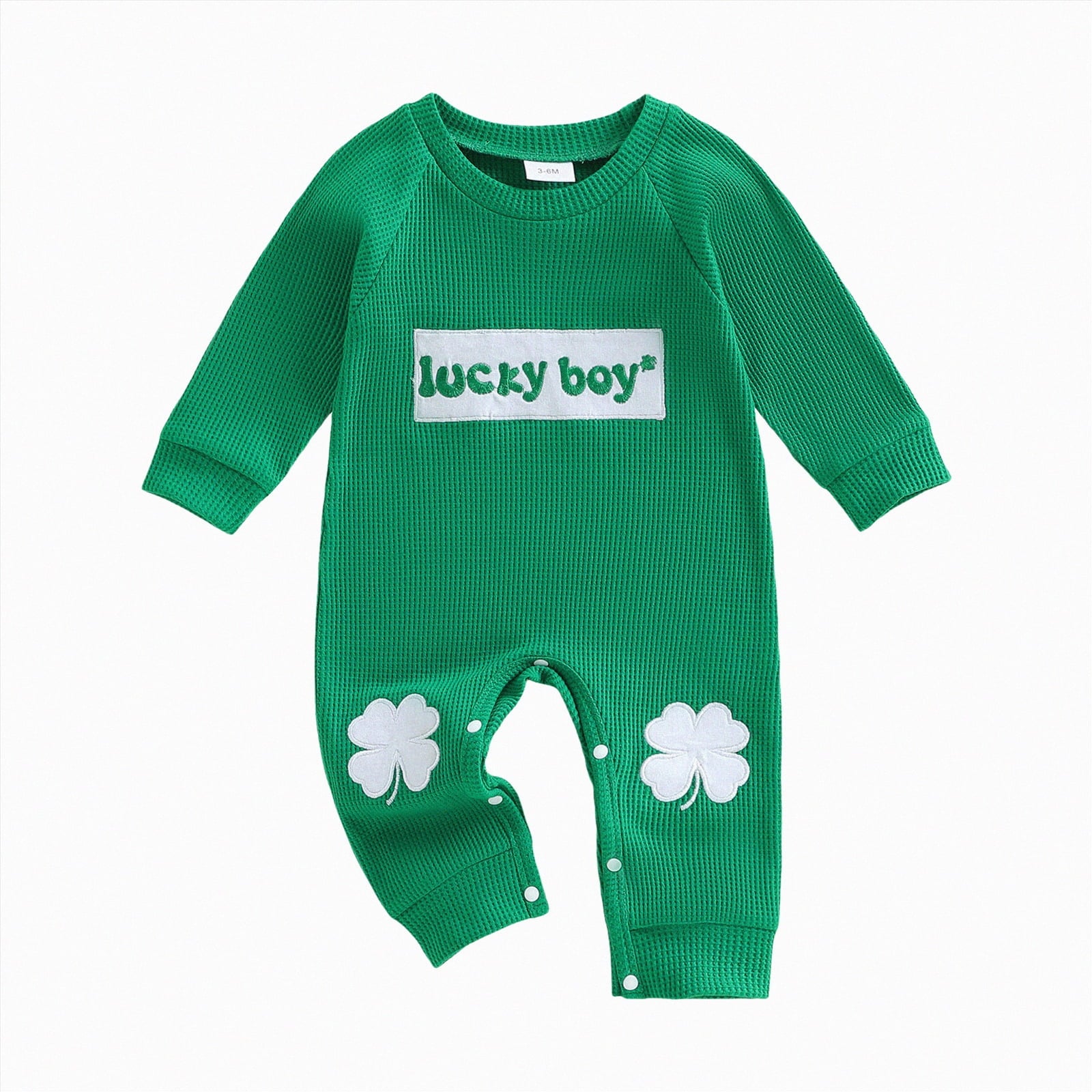 JUMEYU Newborn Winter Clothes Newborn Baby Boy Clothes Print Bodysuit Long Sleeve Jumpsuit Outfits Set 0 3 6 9 12 18 24 Months (Blue,3-6 Months)