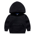 Posijego Toddler Baby Boys Girls Cotton Hoodie Sweatshirt Solid Color Long Sleeve Pullover Soft Casual Top