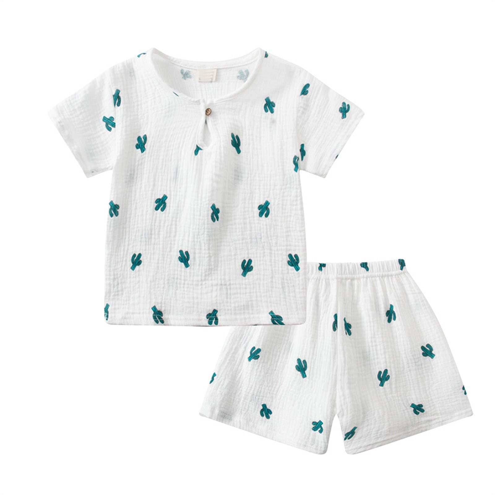 RTKFRFLM Toddler Boy Summer Shorts Set 2 Piece Kids Summer Short Sleeve Indoor Short Sleeve Suit Cartoon Car Pattern Suit Indoor Casual Suit Clothes Set Outfits,Size 4-5 Years