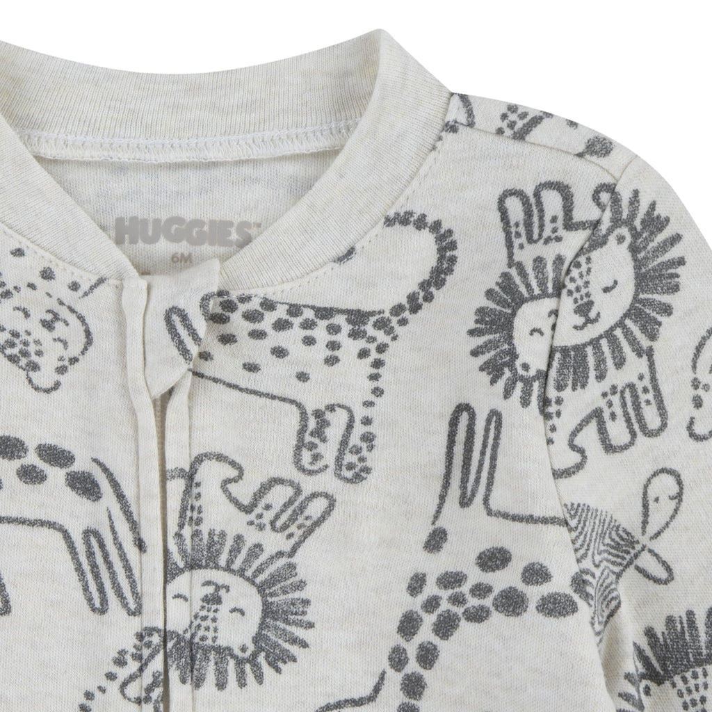 Huggies Baby Boys Footed Coveralls, Sizes NB-9M