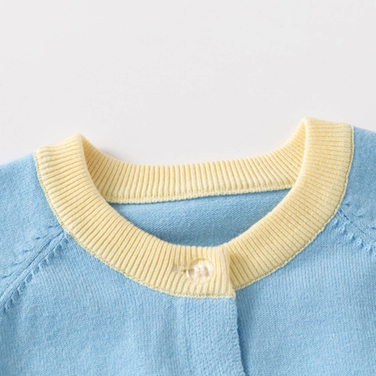 Ahdbta Toddler Girls Cardigan Sweaters Button Down Long Sleeve Knitted Tops Casual Crewneck Cute Printed Sweater Tops