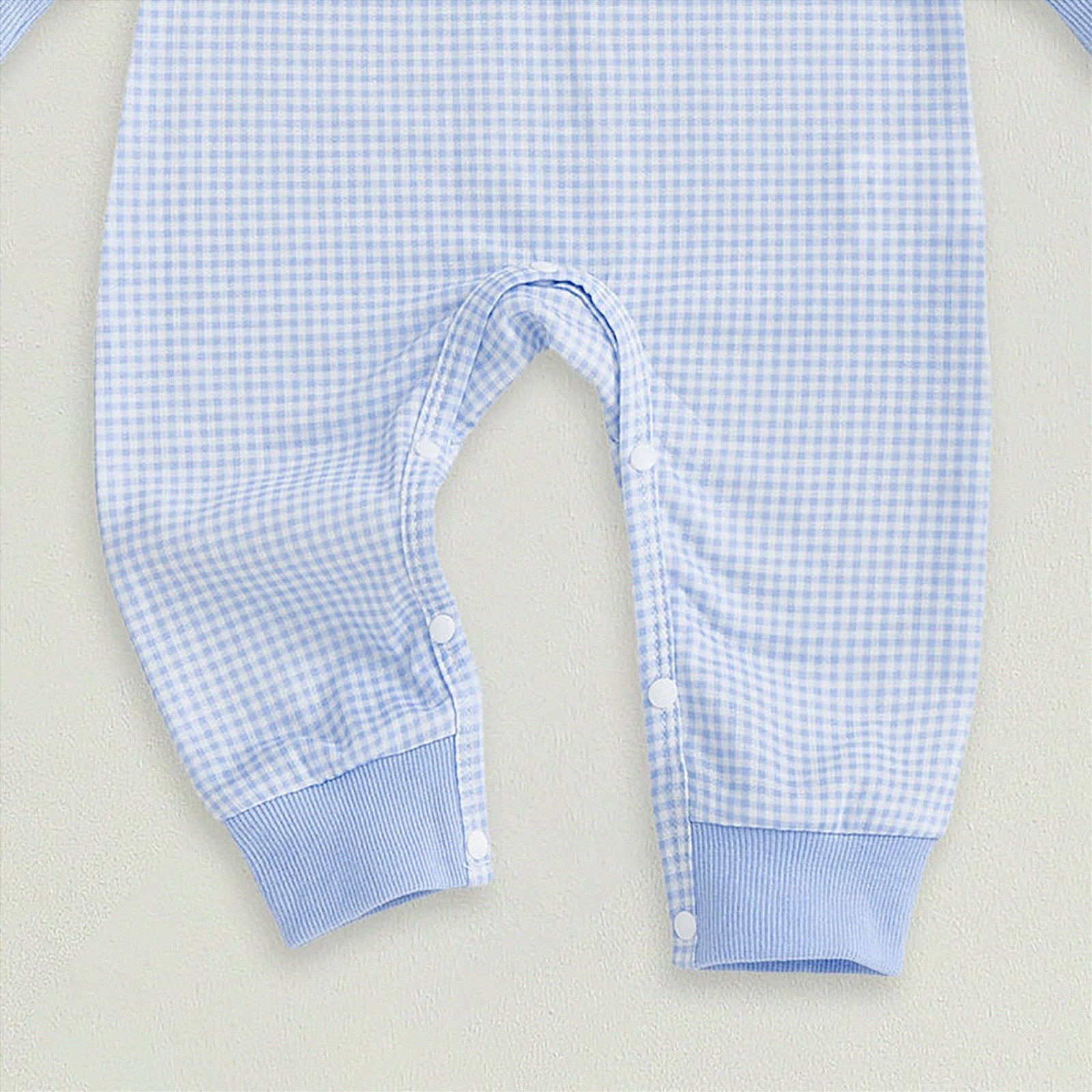 JUMEYU Newborn Winter Clothes Newborn Baby Boy Clothes Print Bodysuit Long Sleeve Jumpsuit Outfits Set 0 3 6 9 12 18 24 Months (Blue,3-6 Months)