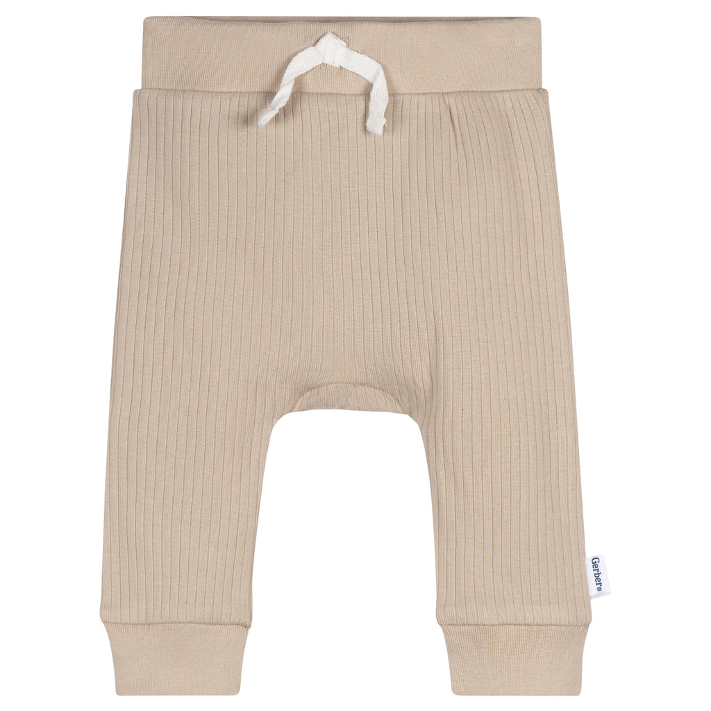 Gerber Baby Neutral 5-Piece Bodysuits & Pants Set Safari , Sizes (Newborn - 9 Months)