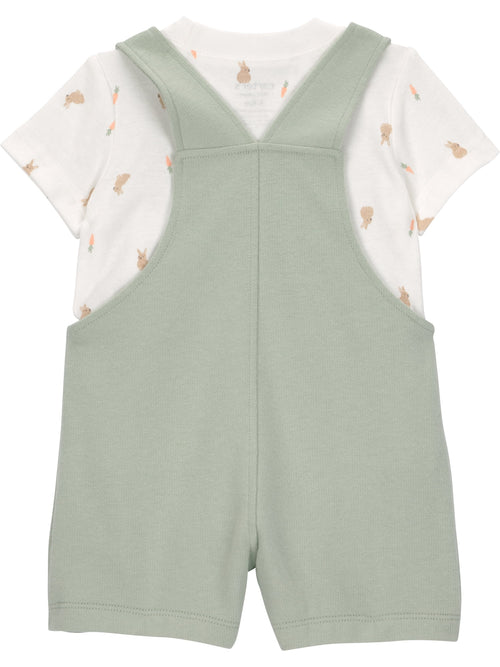 Carter's Child of Mine Baby Boy Easter Overalls Set, 2-Piece, Sizes Preemie-12 Months