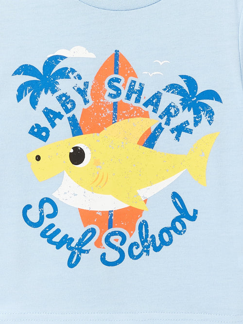 Baby Shark Baby Boy Cosplay Hoodie, T-Shirt & Shorts Outfit Set, 3-Piece, Sizes 0/3-24 Months